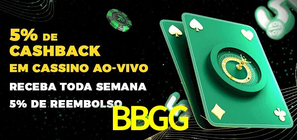 Promoções do cassino ao Vivo BBGG